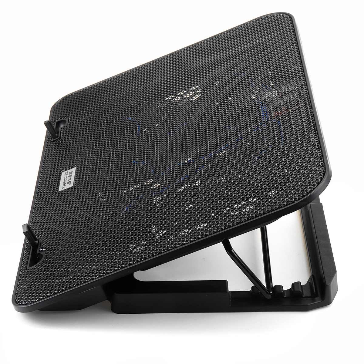 LEORY USB Port 6 Cooling Fans Laptop Cooler Notebook Adjustable Angle Stand Holder Dual USB Ports Laptop Cooler home use