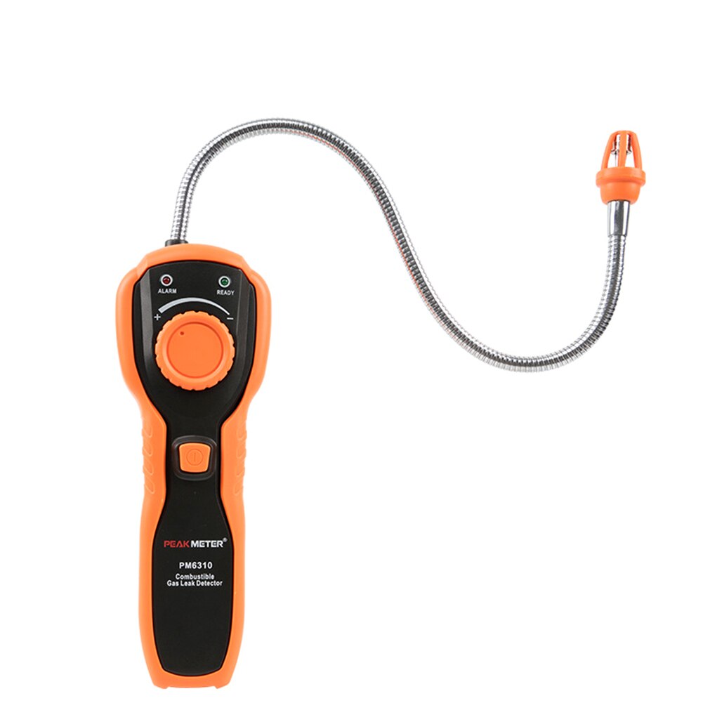 PM6310 Sniffer Draagbare Sound Light Alarm Methaan Keuken Brandbaar Brandbaar Lek Analyzer Sensor Gasdetector Lpg Kolen
