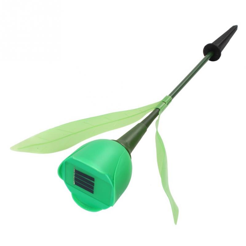 8 farger utendørs hage solcellelys solcelledrevet led tulipan hjemme plenlampe landskap natt blomsterlampe 1pc
