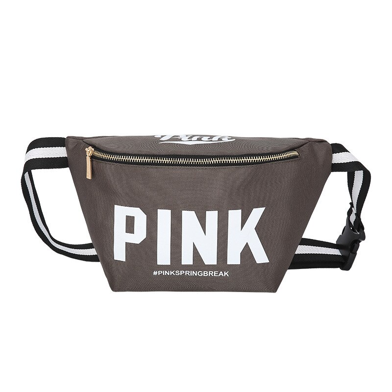 LADSOUL Banana Fanny Packs Women Hip Bum Bag Girls Pocket Diagonal Cross Bag Pink Bag Purse Ladies Pack Belt Heuptas Pockets: p5