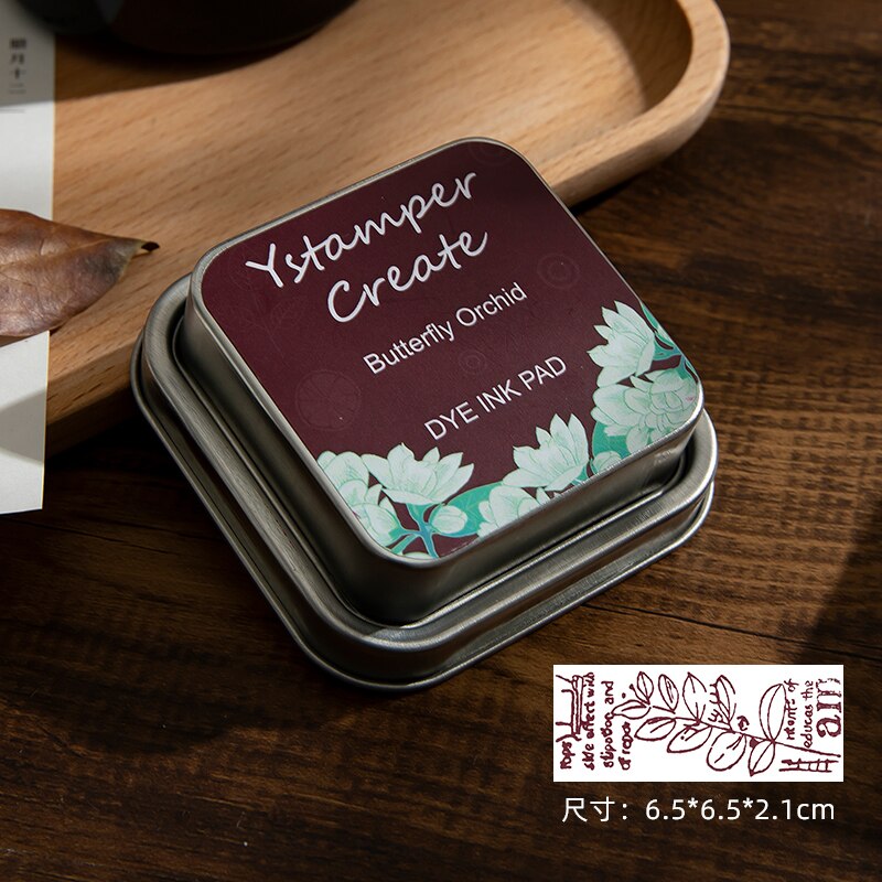 Stamp Ink Pads for Rubber Stamps Waterproof Pads for Acid-Free Non-Toxic Card Making Wood Fabric and Paper: C