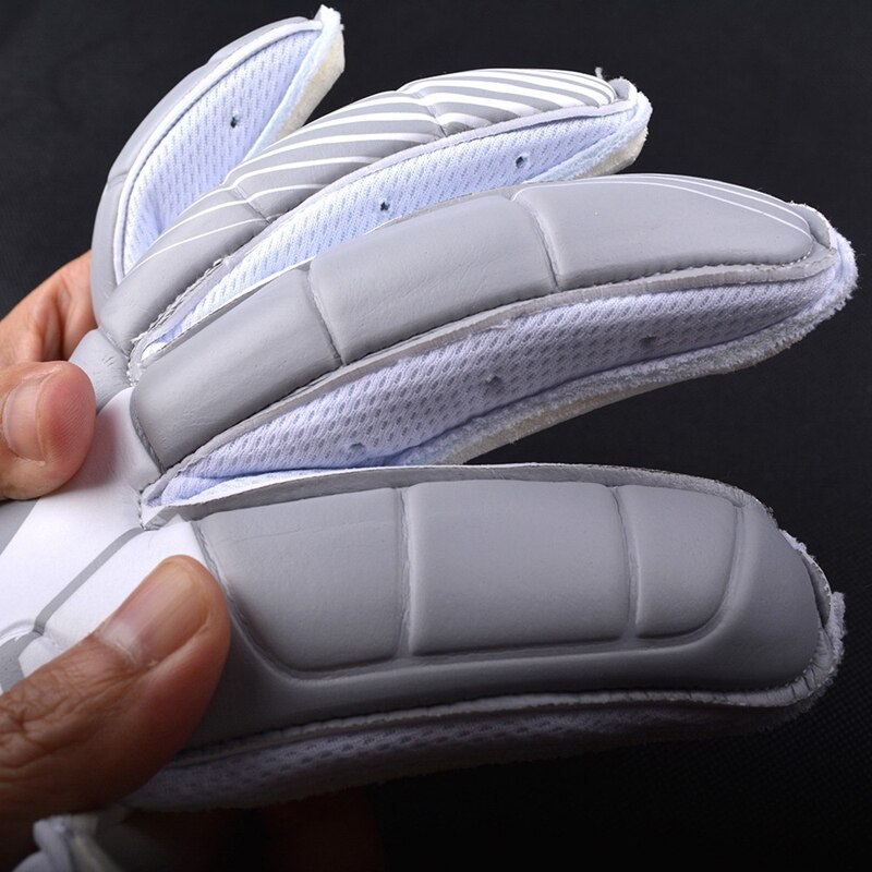 Guantes de portero de fútbol, guantes de entrenamiento de portero de fútbol con dedos gruesos, guantes de competición antideslizantes