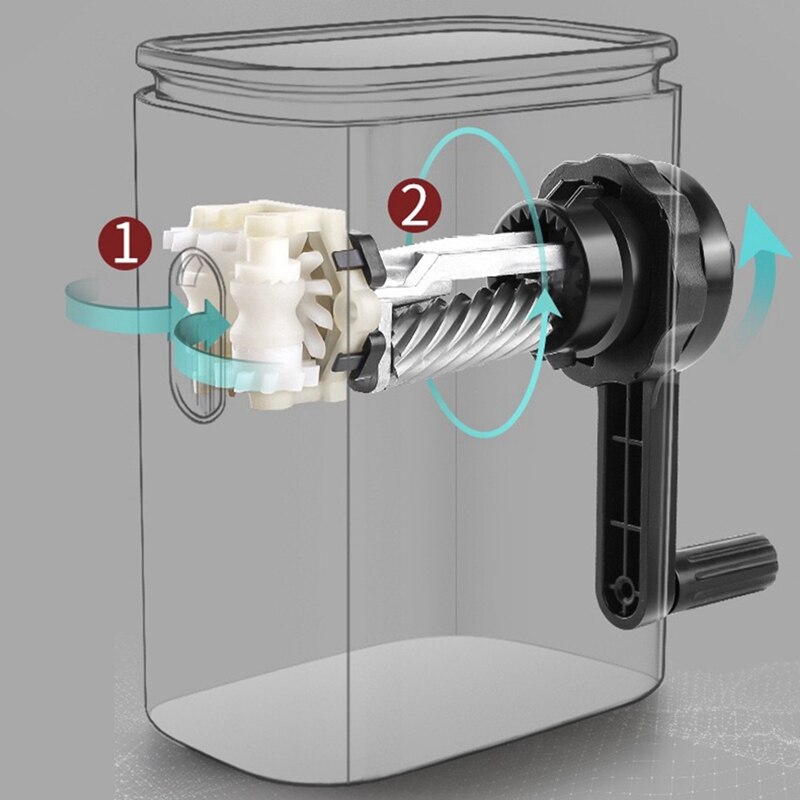 Hand Crank Pencil Sharpener Sketch Charcoal Pencil Sharpener For School Student Home Office Hand Operated Tools