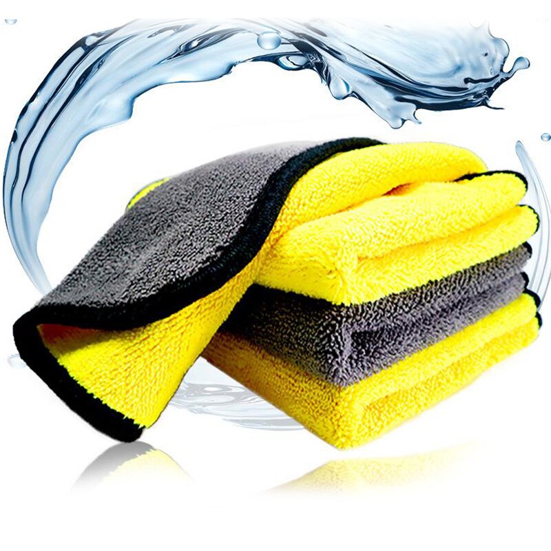 Auto Car Cleaning Handdoek Zorg Zachte 30X60 Cm Detaillering Mop Doek Dubbelzijdig Hoge-Dichtheid