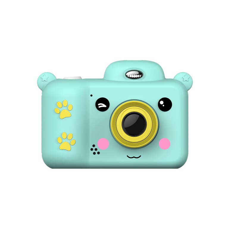 Mini Kinderen Camera Full Hd 1080P Draagbare Digitale Camera 2.4 Inch Scherm Kinderen Kids Game Toy Camera camcorder: Blauw