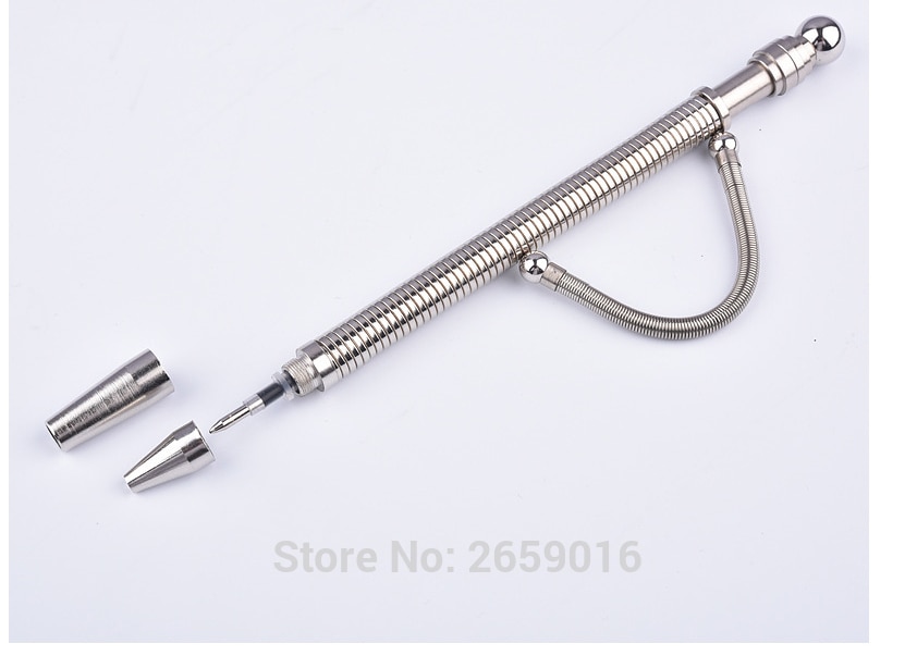 Vacuüm pen decompressie speelgoed Fidget magnetische metalen pen neutrale pen 6895