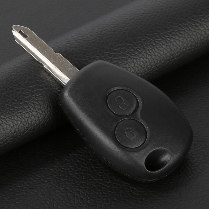 Car Remote Key Protective Shell for RENAULT Clio DACIA Logan Sandero Keyless Entry Key Fob Case Replacement 2 Bin 350B