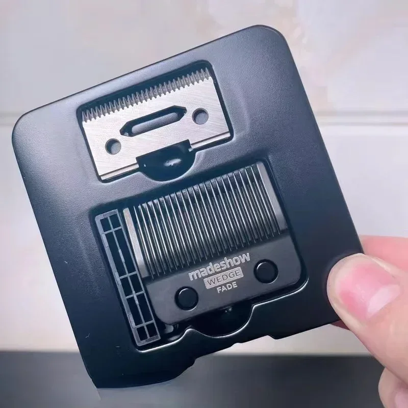 Madeshow M50 Origineel vervangend mes, V-Power FADE Blade Clipper Professionele trimmer Scheerapparaat Snijmes Hoofdaccessoires: Black