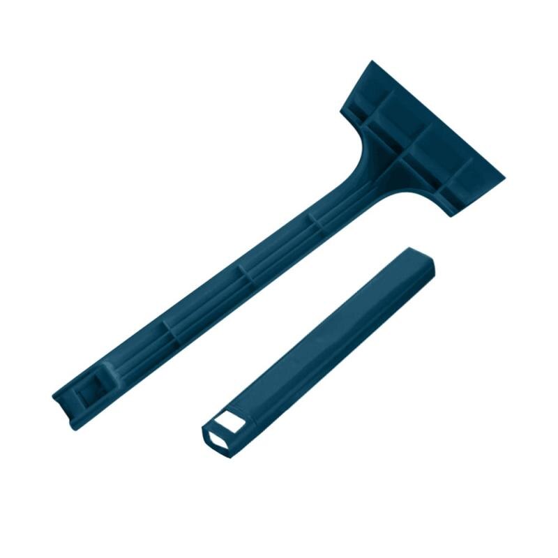 Adjustable Glass Cleaner Tools Telescopic Convenient Fast Car Window Snow Removal Shovel Household Cleaning Accessories: dark blue