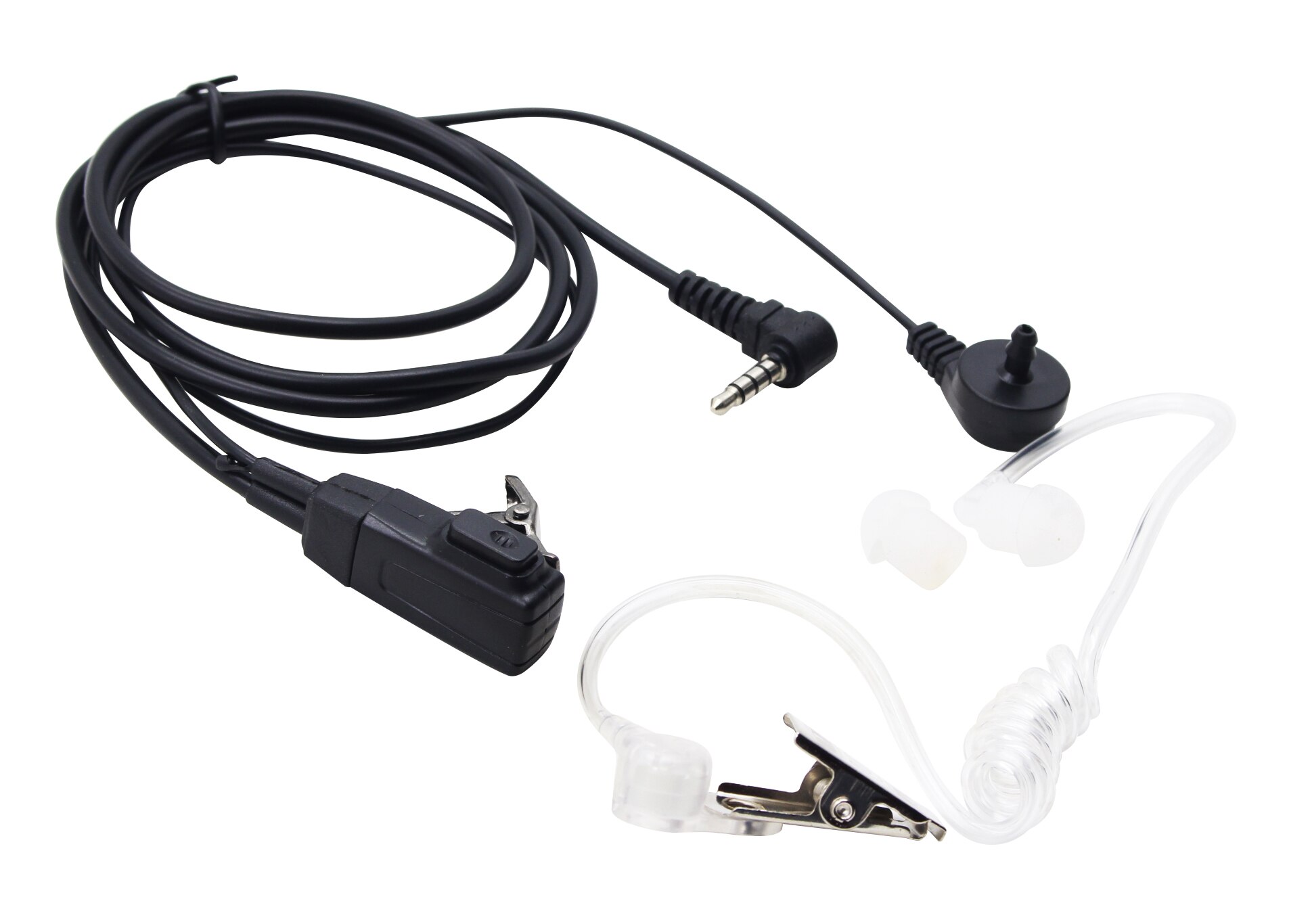 Microfono A Gola Con Auricolare PTT 3.5mm – Tubo Acustico Anti-radiazione Per Chiamate Chiare Anche In Ambienti Rumorosi