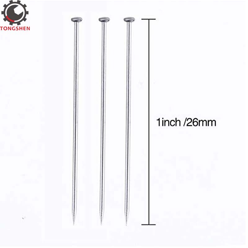 500pcs Dressmaker Pins Head Pins Fine Satin Pin Straight Sewing Needle Pins for Jewelry Making Sewing and Craft Stainless Steel