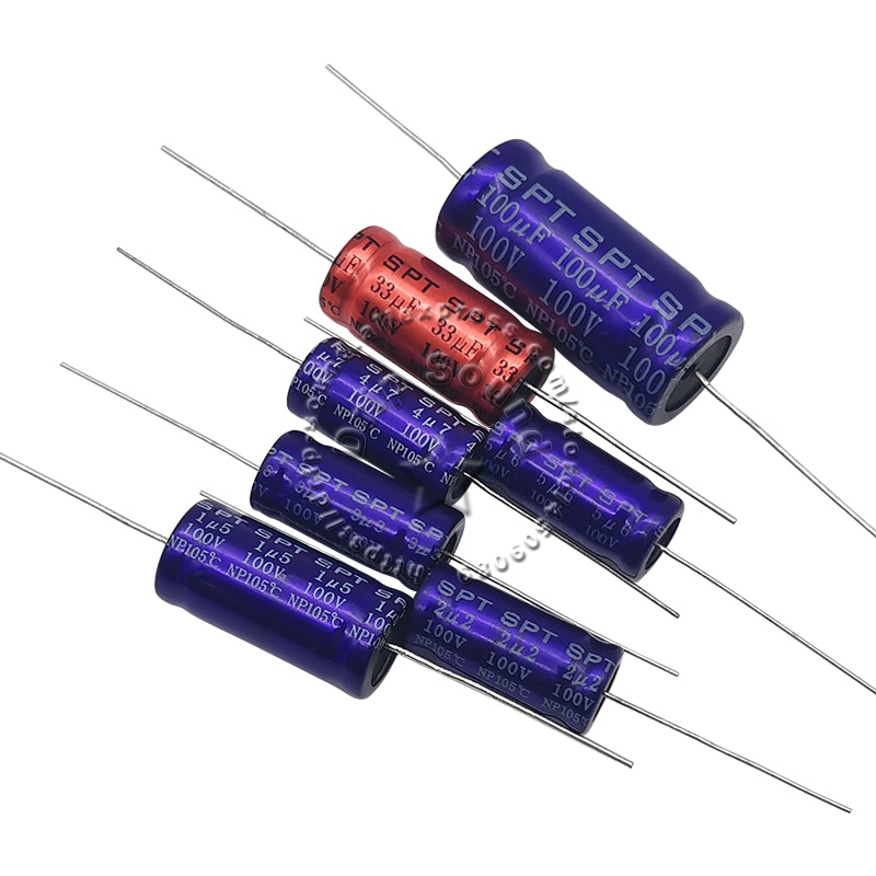 2 pièces 1.5uF-220uF 100V voiture Tweeter MKP haut-parleur séparateur de fréquence croisé polypropylène Non-polarité condensateur