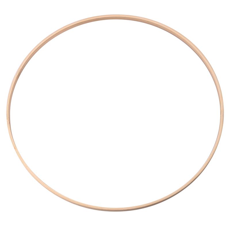 Cerceau floral en bois de bambou pour la décoration de la maison, cerceau en macramé, anneaux en bois pour la fête de mariage, couronne de fleurs bricolage, réplicateur de cadre, 1PC: Bourgogne