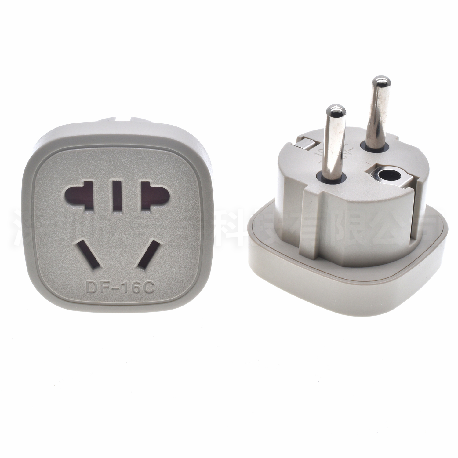 EU US AU China to EU Conversion plug 10A Travel Russia Korean Greece France European Power Converter Schuko Type-F Plug Adapter