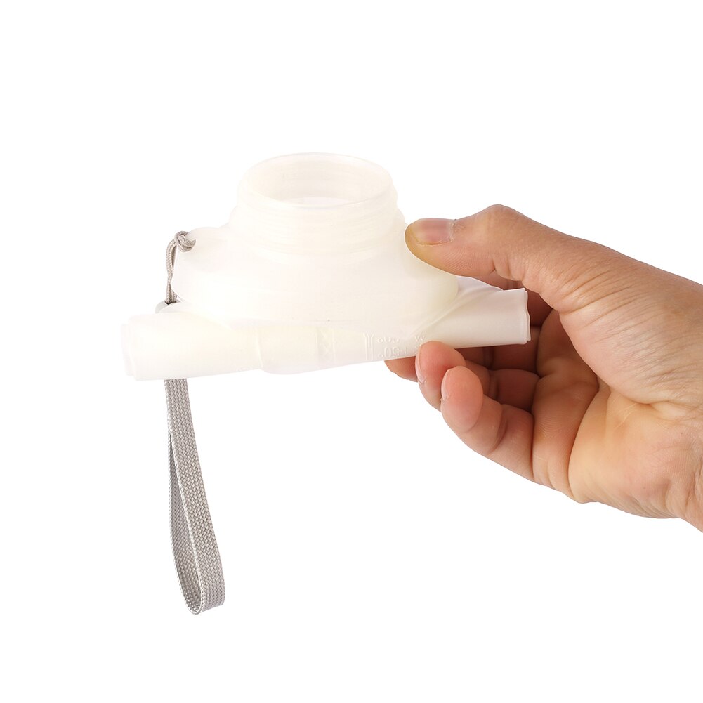 750Ml Draagbare Fles Water Opvouwbare Filter Fles Water Roll Up Drinkbeker Voor Outdoor Wandelen Camping Silicone Water Cup