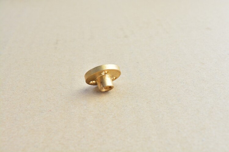 T5 screw flange trap nut brass 3d printer accessories