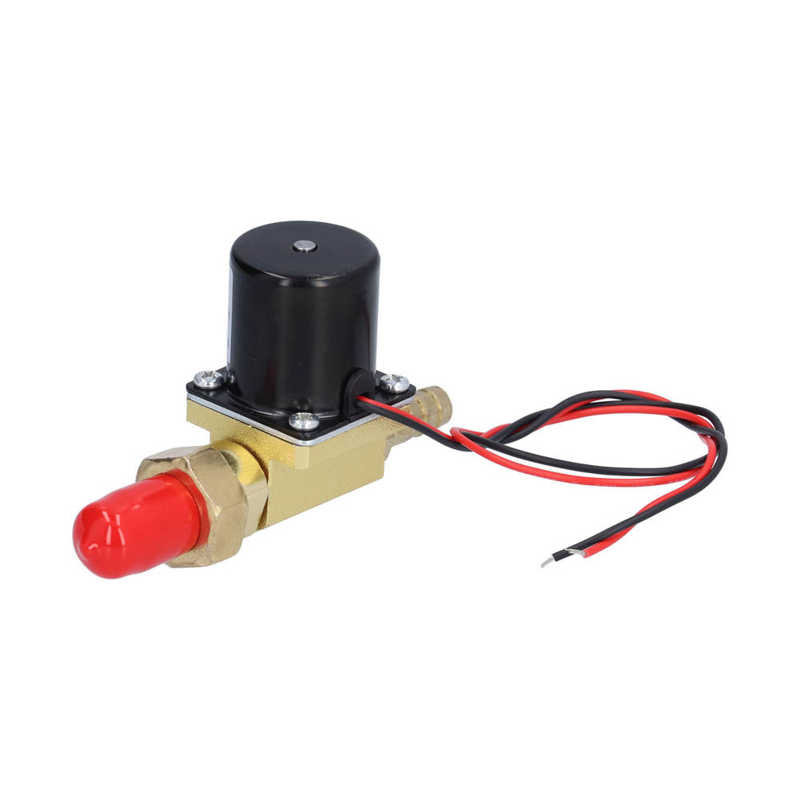 Brass Solenoid Valve DF2-3-B Electric Solenoid Valve 2 Position 2 Way Solenoid Valve for Argon Arc Welding DC 24V