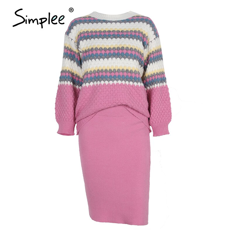 Geometric Ease Relaxed Chic Dress