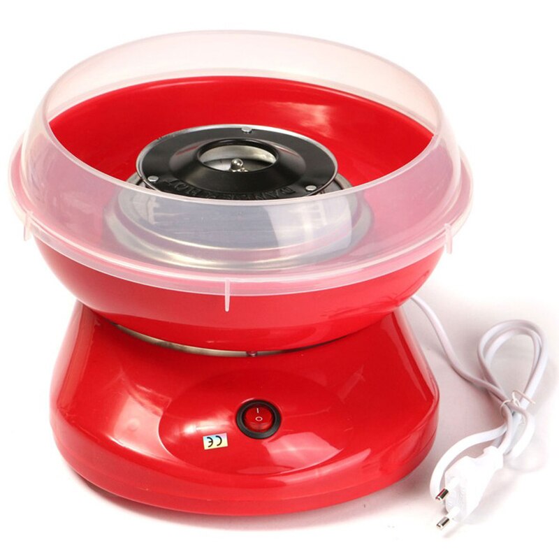 Eu Stecker 220V Elektrische Zuckerwatte Maschine Zucker Baumwolle Süssigkeit Hersteller Party Diy verrotten