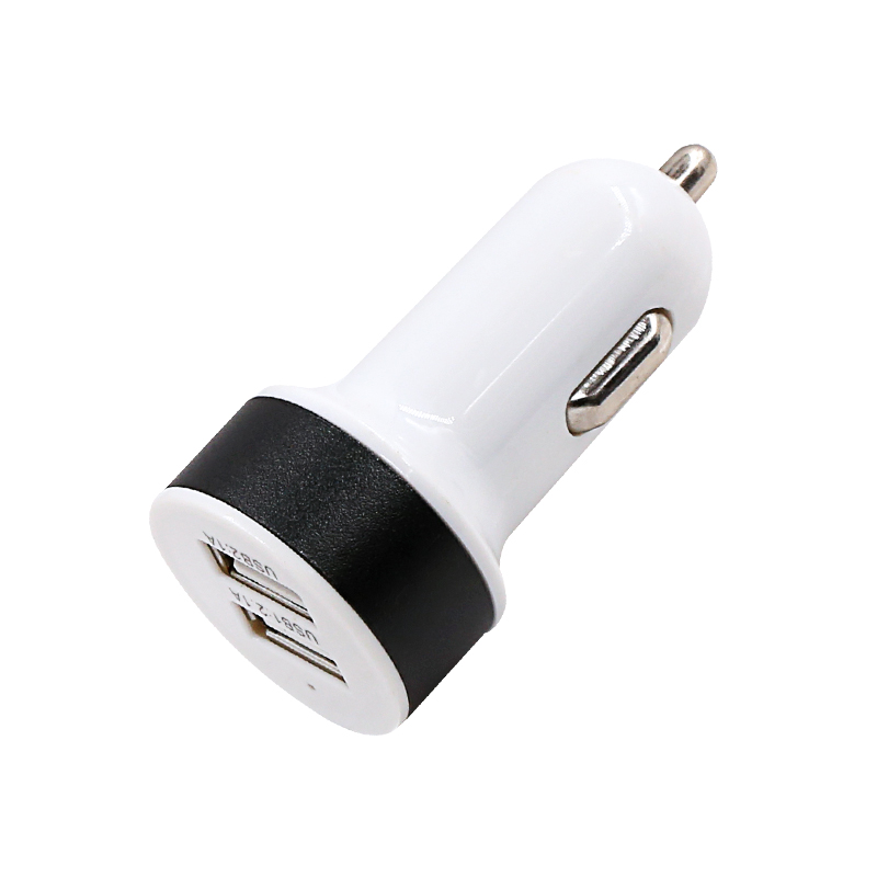 Chargeur de voiture affichage numérique double Port USB 3.1A USB adaptateur de charge voiture affichage de tension voiture-style chargeur automatique pour les voitures de téléphone: EU