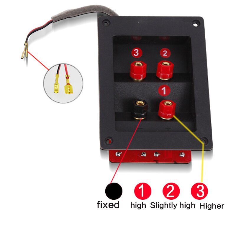 60W*2 High Power 4 Inch Dome Tweeter Dual Speaker Super Tweeter Home Theater Speaker DIY Fever HiFi Adjustable Tweeter 4OHM