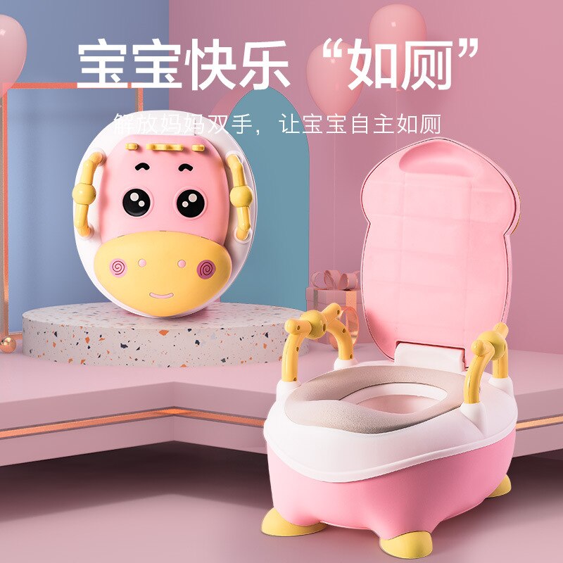 Portable Toilet Baby Toilet Seat Pot For Kids Potty Training Seat Children Potty Baby Boys Toilet Bowl Pot Training Potty Toilet