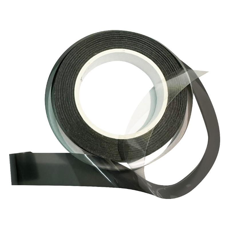 25M/rollo de cinta adhesiva negra mate ahumada, luces ambientales para coche, guía de piezas de fibra óptica para tira de luz acrílica de ambiente LED 18 en 1