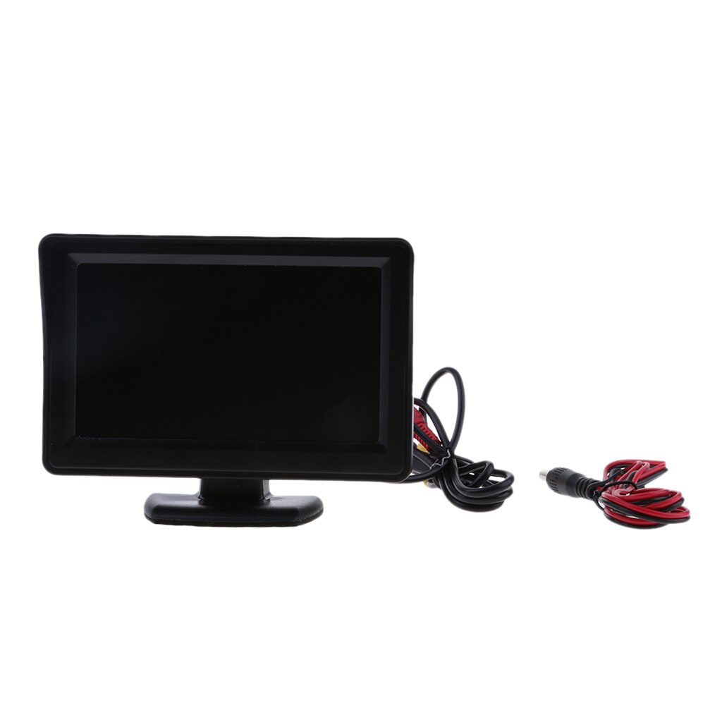 4.3 Inch Lcd Monitor Kleur Auto Achteruitkijkspiegel Display Voor Auto Parking Omkeren Assist