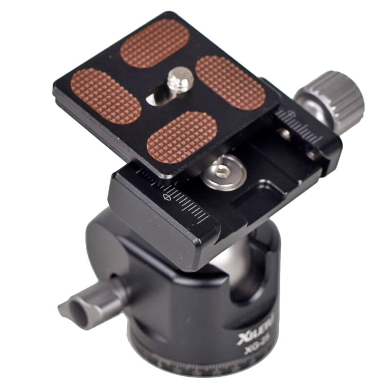 XILETU XG-25 Camera Panoramic Tripod Ball Head 360 Degree Quick Release Ballhead Mount Aluminum Alloy Ball Head With 1/4 Screw