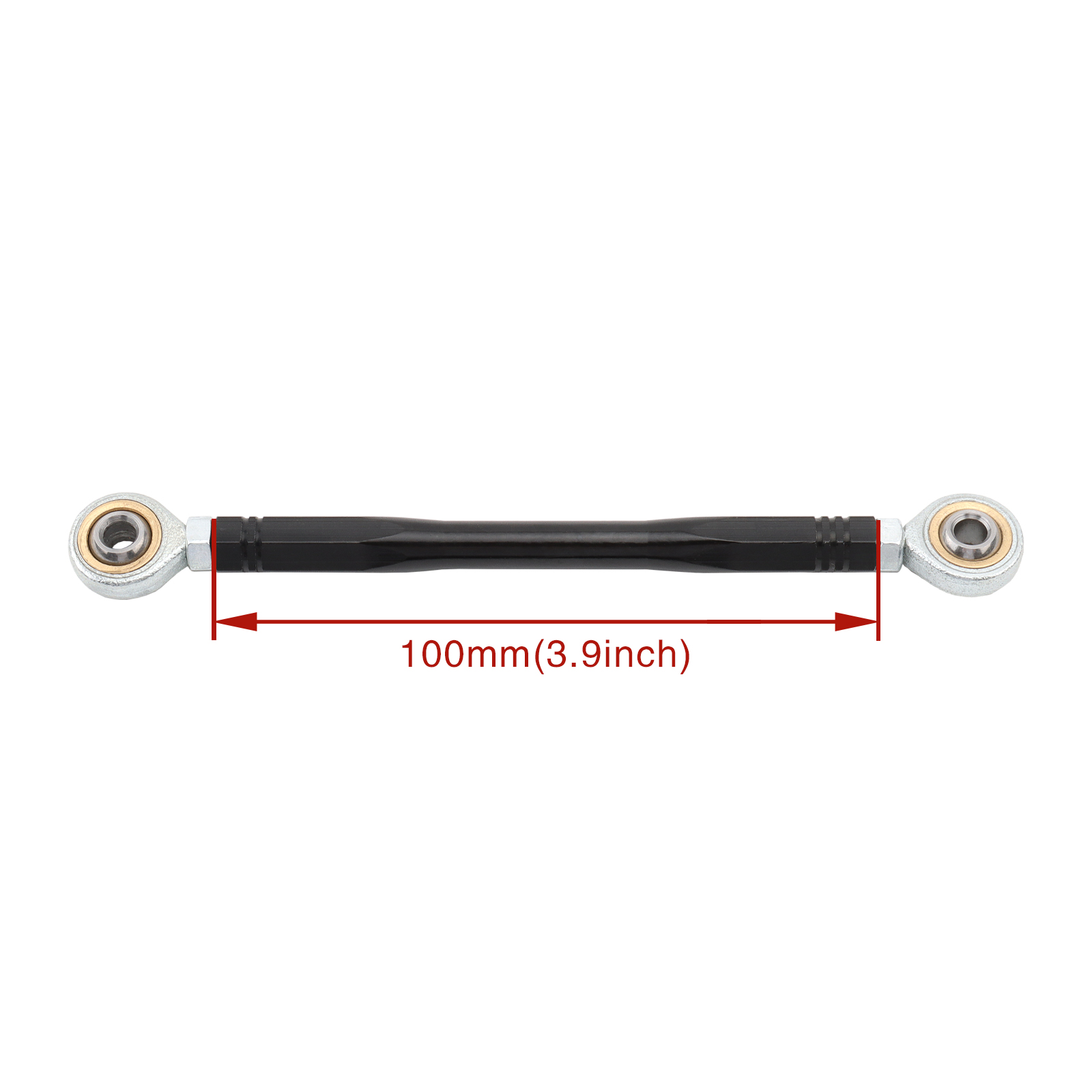 Varilla de palanca de cambios de motocicleta, 40mm-280mm, para Harley, Yamaha, Kawasaki, Honda, Suzuki, Aprilia, Benelli, BMW, Buell, Ducati, Universal: Castaño