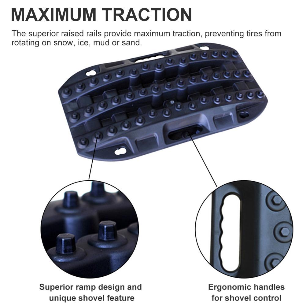 Car Off-road Wheel Tyre Snow Recovery Tracks Board Car Security Snow Mud Sand Emergency Rescue Escaper Traction Tracks Mats