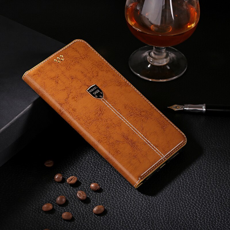 Para coque wileyfox faísca/faísca mais caso luxo flip carteira de couro caso para wileyfox swift 2 x/swift 2 mais capa coldre: Wileyfox Spark / Yellow