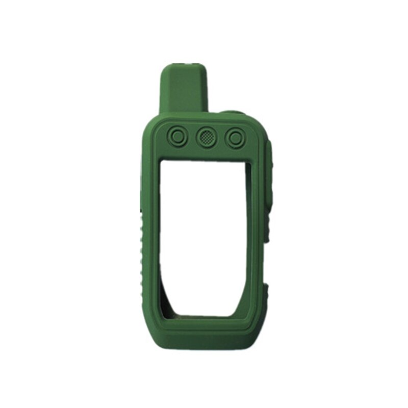 Soft Silicone Skin Protector Protective Cover for Garmin Alpha 200i GPS Navigation System 95AF: green