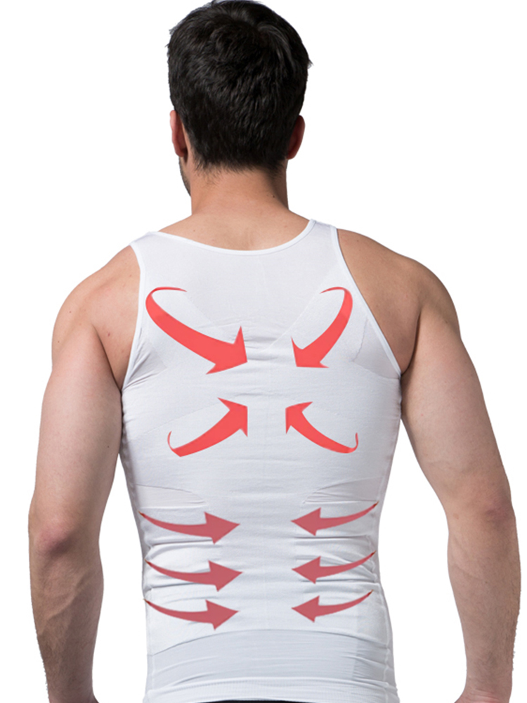 Afslanken Vest Mannen Afslanken Ondergoed Body Shaper Taille Cincher Corset Mannen Shaper Vest Body Slimming Tummy Belly Body Shapewear
