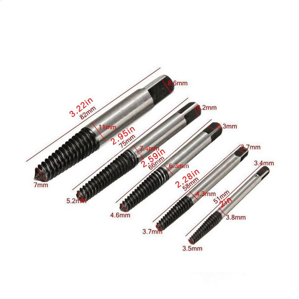 Auto Repair Tool Broken Head Screw Extractor Easy Operation Remove Stripped Broken Studs Auto Repair Tool