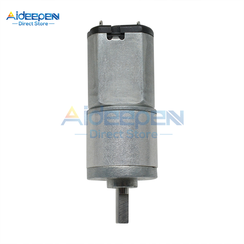 16GA-030 Mini Metal Gear Motor DC 6V 12V 100RPM Snelheid Reductie Versnellingsbak Motor Laag Geluidsniveau Hoge Snelheid voor RC Speelgoed