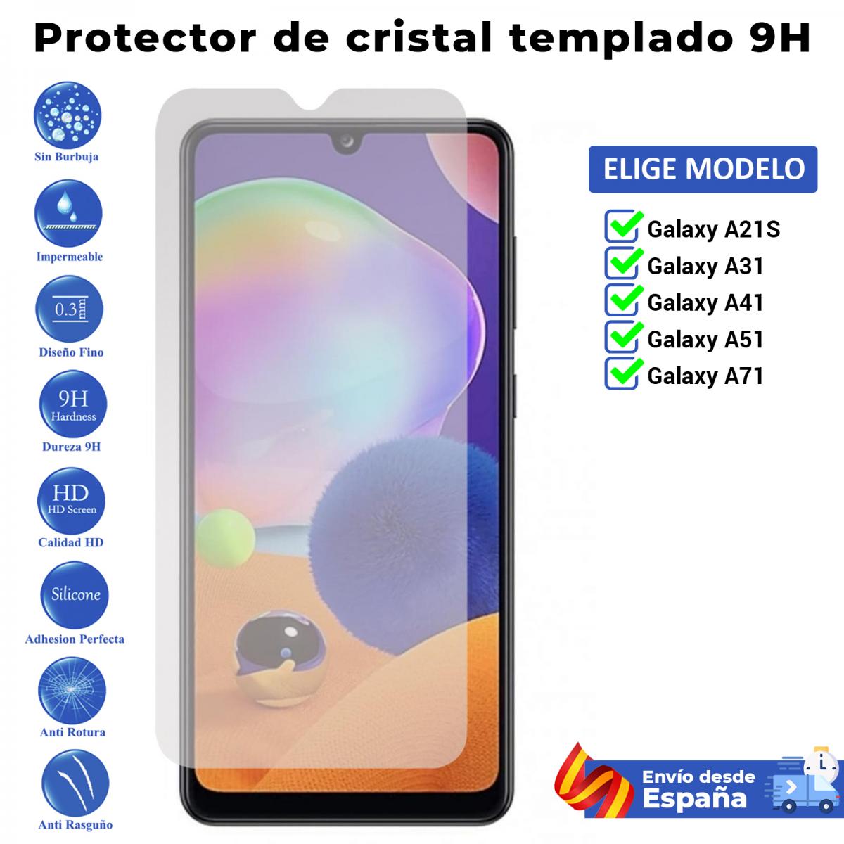 Screen Protector Voor Samsung Galaxy A21S A31 A41 A51 A71. Helder Gehard Glas Voor Movil. Kiezen Model
