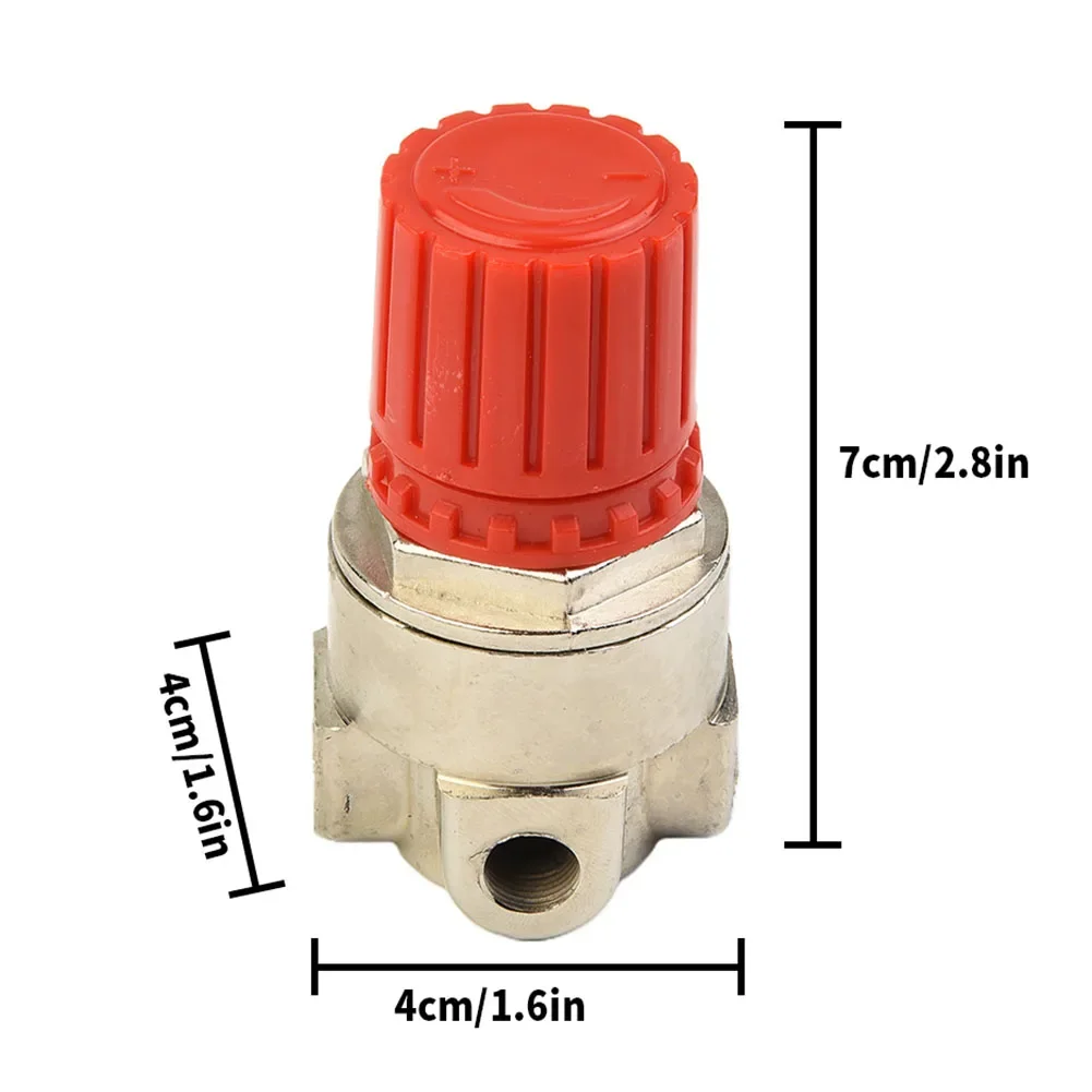 Air Control Compressor Pressure Regulator Valve Pressure Regulating Valve High Accuracy 3 Holes Control Air Compressor Accessory