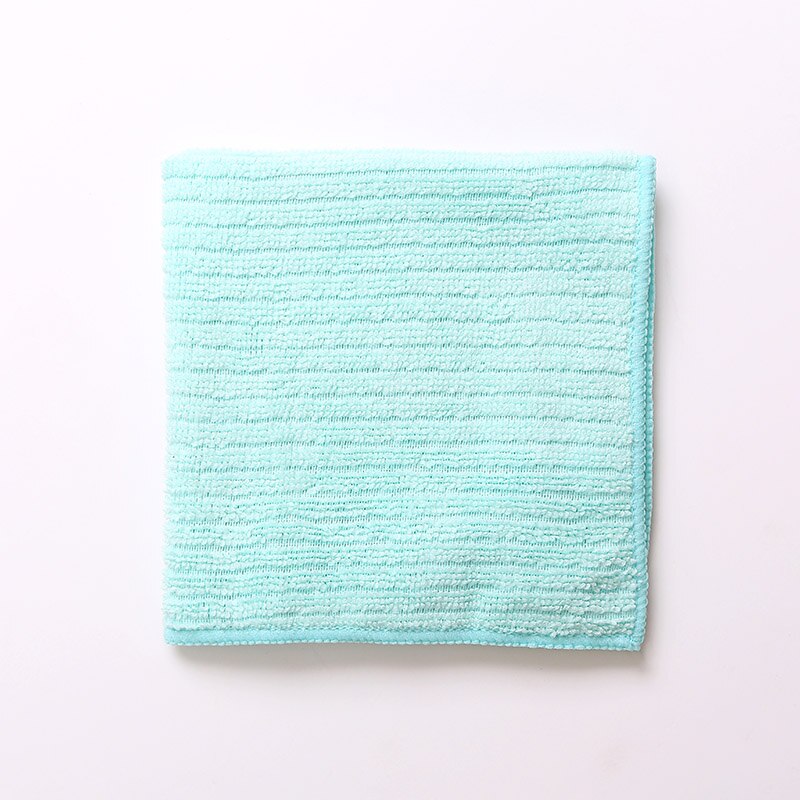 Sinsnan Superabsorbent Microfiber Wassen Ramen Keuken Handdoek Vaatdoek Handdoeken Glas/Floor/Auto Multifunctionele Doek Kom Rags: Lake-Blue30X30cm