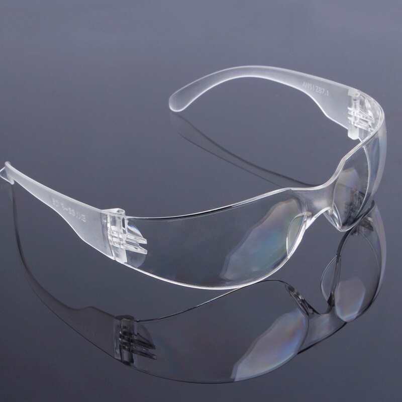 Beskyttelsesbriller øjenbeskyttelse briller briller tandlaboratorium arbejdssikkerhedsbriller pc linse cykelbriller: Klar