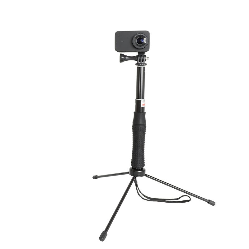 Allungabile Impermeabile Selfie Bastone Monopiede mano presa Treppiedi del Supporto per la GoPro eroe 8 7 6 5 SJCAM Yi 4K accessori Macchina Fotografica di azione: con treppiedi