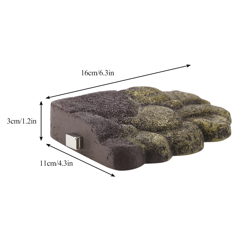 1Pc Resin Turtle Magnetic Basking Floating Island For Semi Aquatic Animals Floating Climbing Platform Turtle Floating Island: S