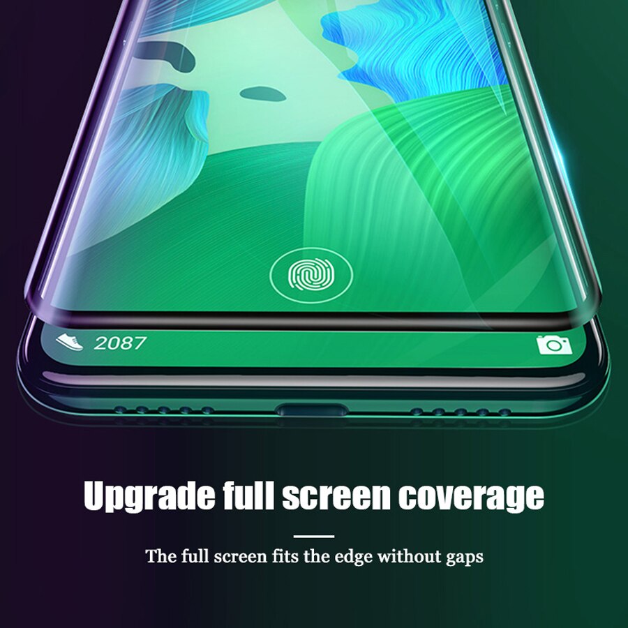 Protecteur d&#39;écran, 3 pièces, Film à couverture complète en verre pour Huawei P Smart Z P30 Lite P40 P20 Pro P50