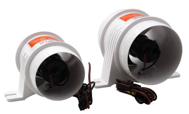 3inch 4inch inline air blower, 12V 24V DC RV vent, boat bilge ventilation fan 75mm 100mm