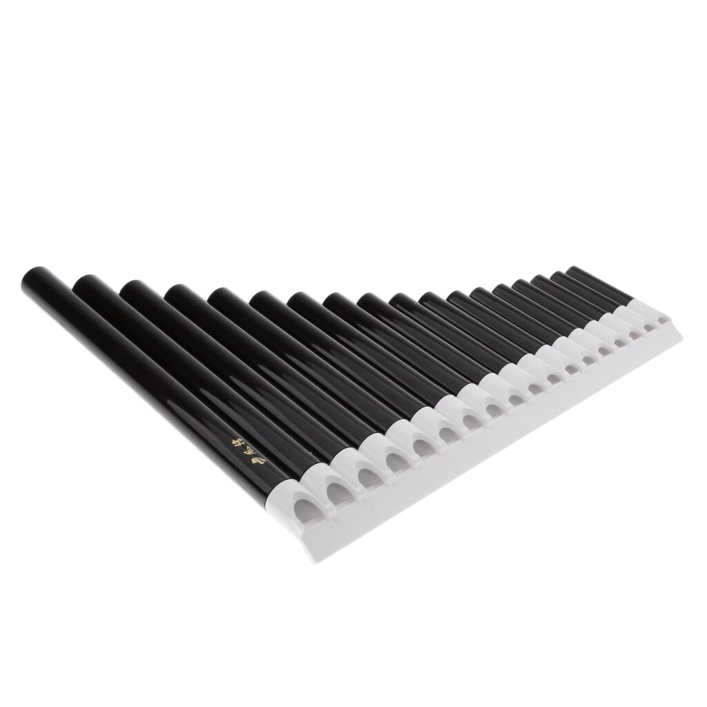 Flauta de Pan ABS de 18 tubos, instrumento Musical de viento de madera para principiantes, amantes de la música, tono C, Flauta Xiao