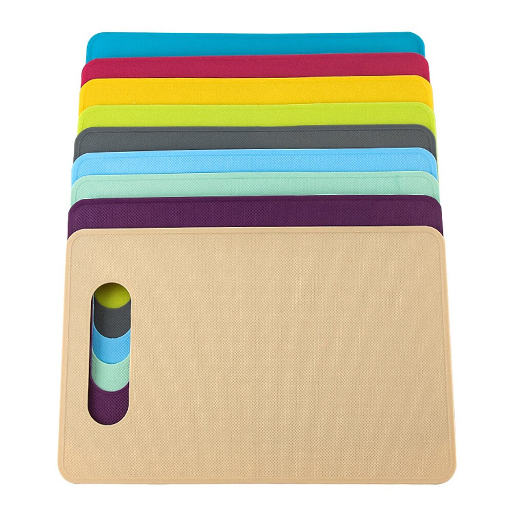 Non-Slip Kunststof Hakblok Hangen Gat Snijplank Voedsel Snijden Blok Mat Koken Levert Fruit Groente Snijden Keukengereedschap