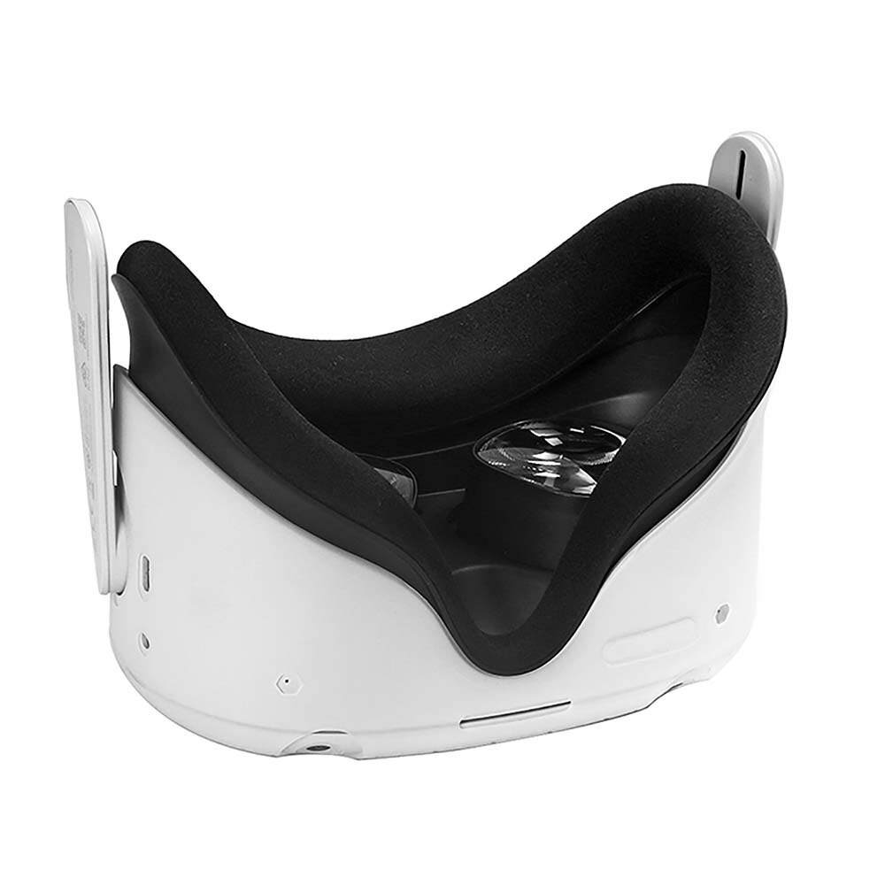 Siliconen Sleeve Beschermhoes Huid Beschermende Cover Shell Behuizing Voor Oculus Quest 2 Vr Accessoires: WHITE