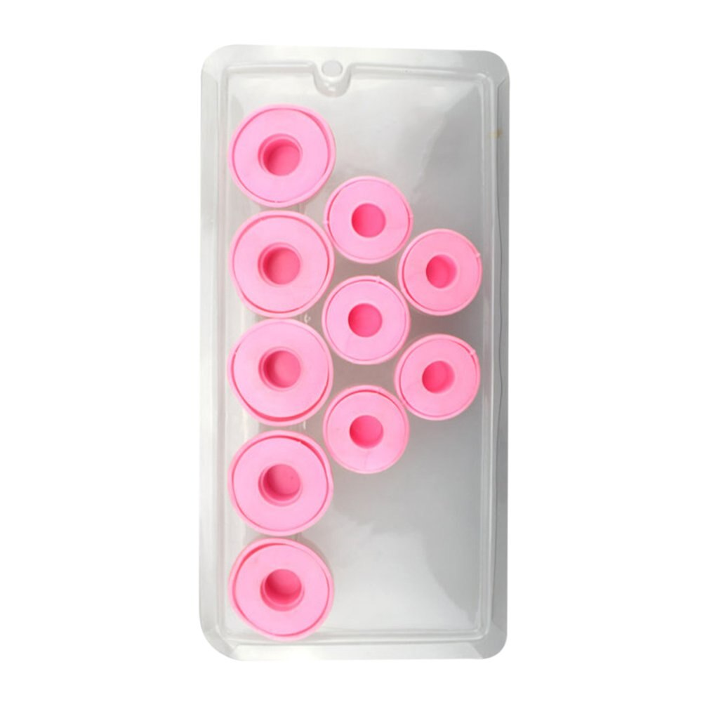 10pcs Soft Hair Curlers DIY Hair Salon Curlers Rollers Tool Large Roll Curly Hair Hairdressing Styling Tool