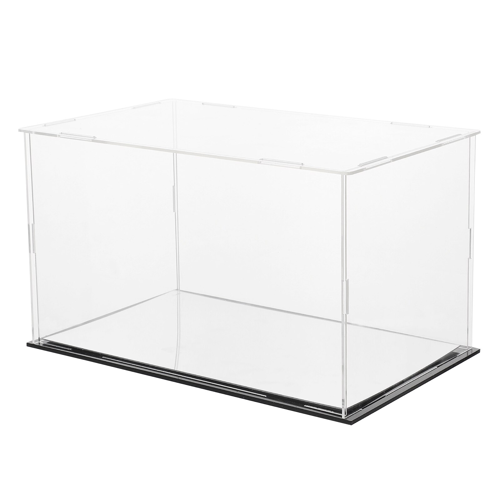 1Pc Acryl Display Box Stofdicht Opslag Show Box Model Storage Case Met Spiegel Base