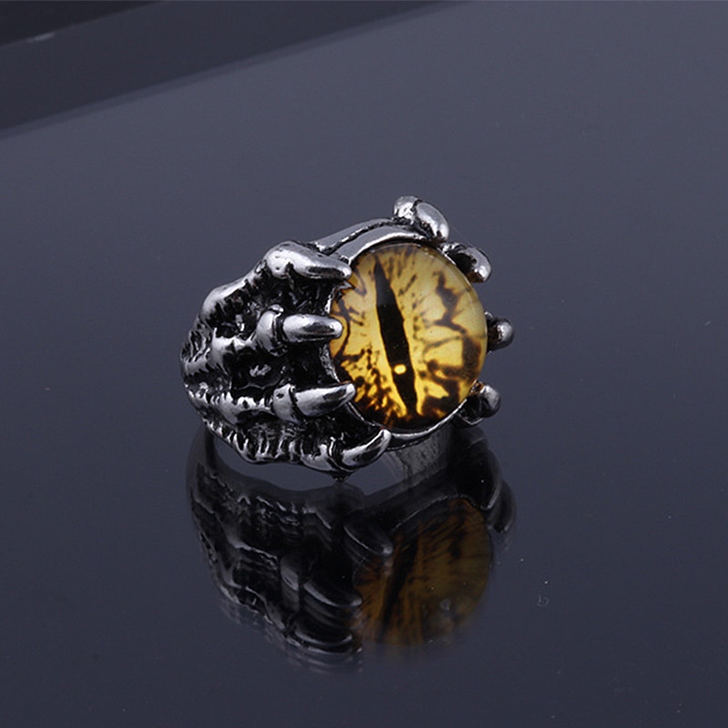 4 Stijl Evil Eye Ringen Voor Mannen Vrouwen Persoonlijkheid Mannelijke Punk Ring Sieraden Mannen Bar Night Club accessoires